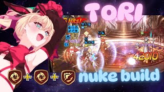 TORI Arena Offense with NUKE Build  | 全傷兔菈玫PVP進攻參考 | 面板重點解說【EPIC SEVEN】