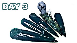 Day 3 | TOMBSTONE | 31 Days Of Halloween Nail Art |BLACK SWAN BEAUTY