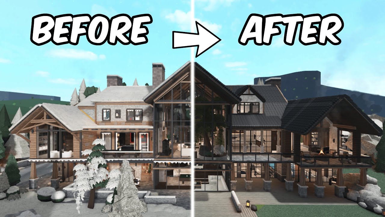 RENOVATING MY FIRST EVER BLOXBURG HOME - YouTube