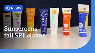 CHOICE finds popular sunscreens fail to meet SPF claims | ABC NEWS