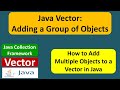 Java Vector: Adding a Group of Objects | Java Collection Framework