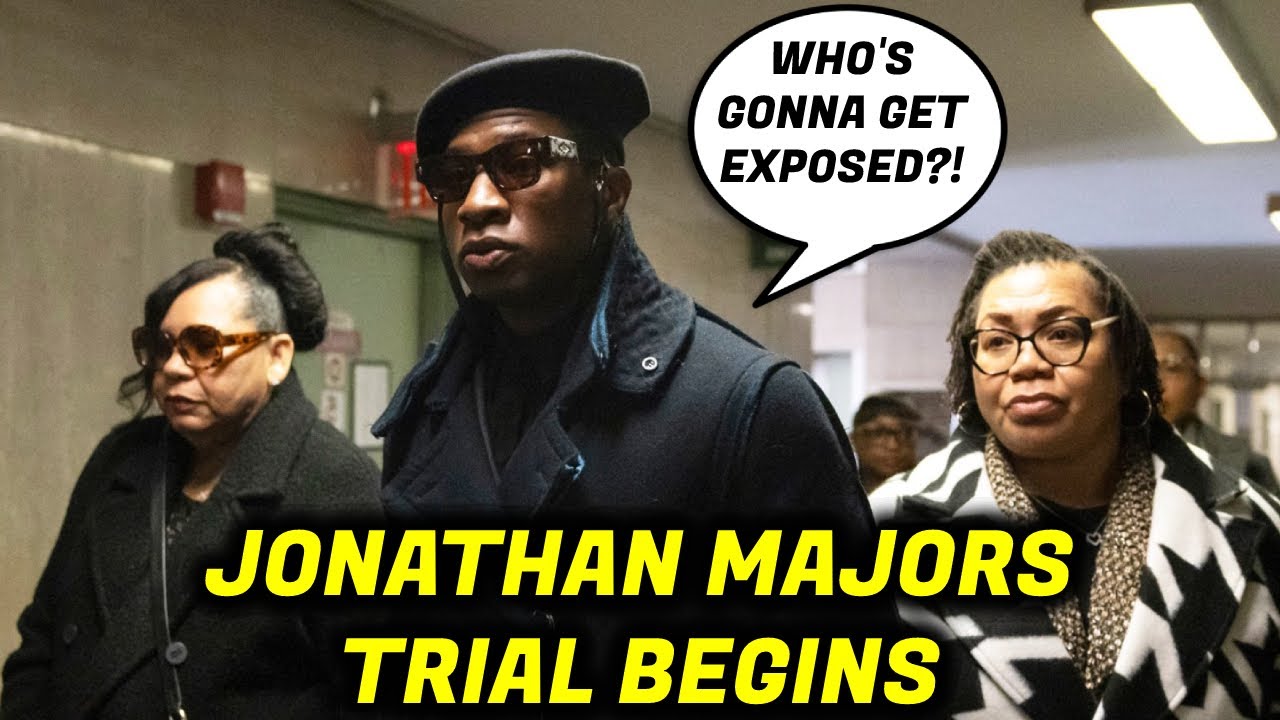 Jonathan Majors Trial Begins - YouTube