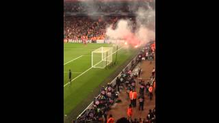 Arsenal V Galatasaray S.K Fans Wed Oct 1st Champions League 2014