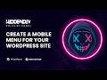 How to Create a Mobile Burger Menu in WordPress Using Elementor Popup Builder 2026