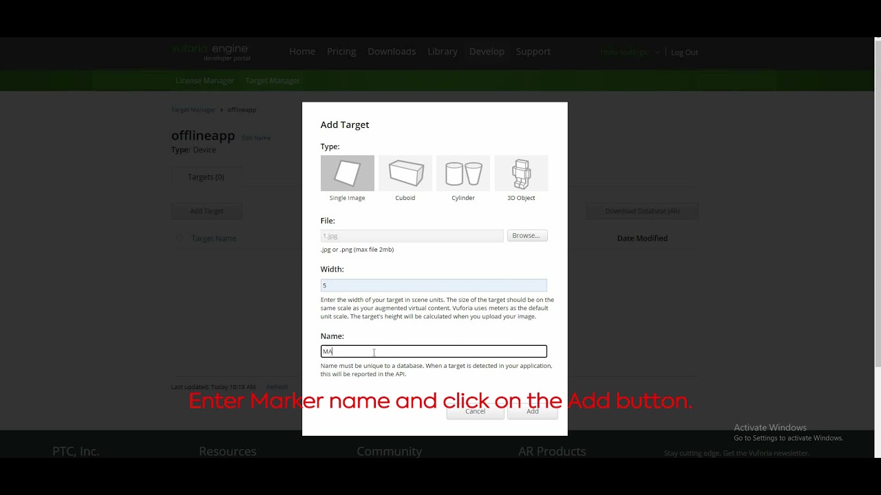 Develop Apps With Vuforia Sdk On Plugxr Platform Youtube