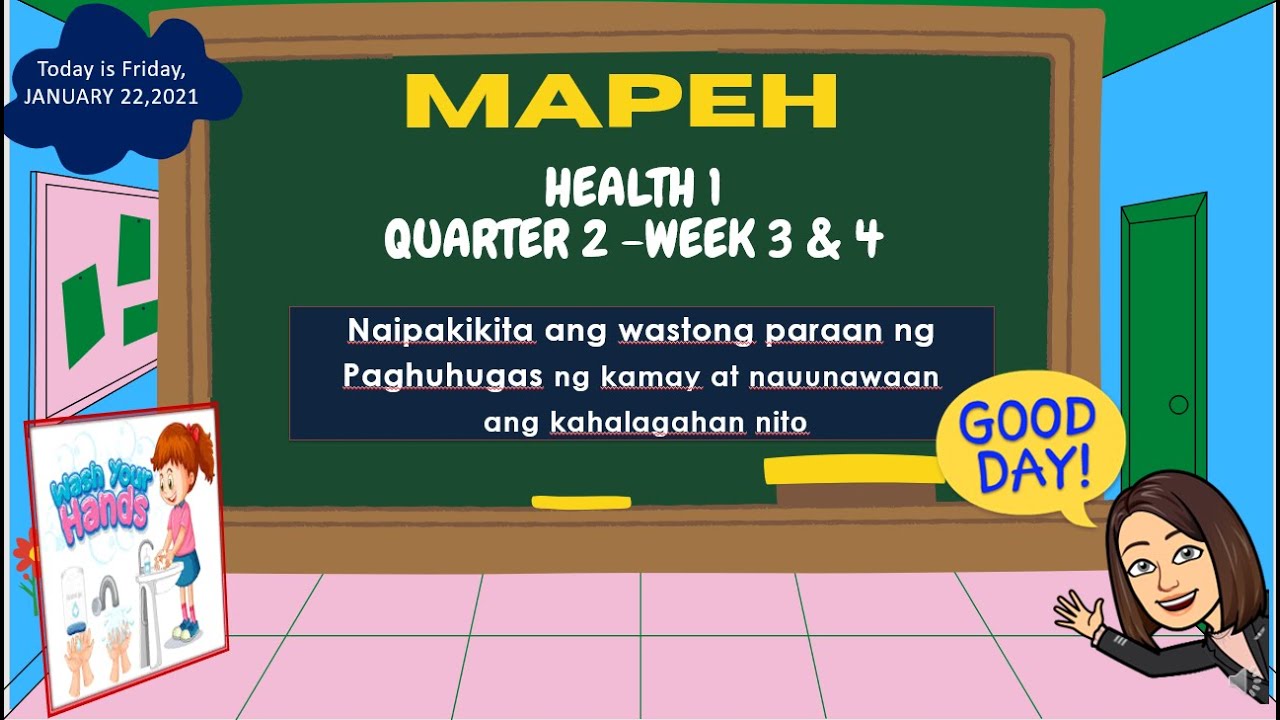 MAPEH HEALTH -1 QUARTER 2 - WEEK 3 & 4/MELC BASED - YouTube