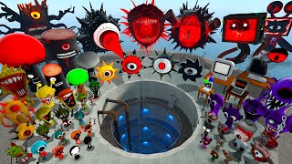 💦 WATER PIT NEW MR SUN TREE FUN COMPUTER EVOLUTION ALL SPRUNKI FAMILY SONG SPARTAN KICKING Gmod