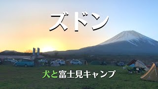 犬と富士見キャンプin エコパークビレッジ