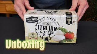 Unboxing the Mad Millie Italian Cheese Kit