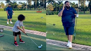 DJ Khaled Almost Went Left After His Son Broke Kitchen Window Practicing Golf Sw
