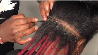 Quick Braiding Artificial #dreadlocks | Protective Hairstyles Natural Hair