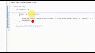 How to create a Thread in Java and print Thread ID. Simple as that !!!!