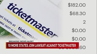 Ten more states join TN in lawsuit against Ticketmaster