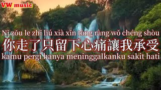 你走了只留下心痛讓我承受 Ni zou le zhi liu xia xin tong rang wo cheng shou - 石磊 Shi lei ( Lirik dan terjemahan)