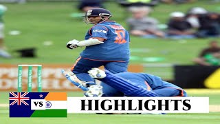 India vs New Zealand 1st ODI Highlights (D/N) Napier, India tour of New Zealand 2009