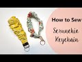 How to sew a Scrunchie keychain