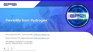 Webinar: Flexibility from Hydrogen