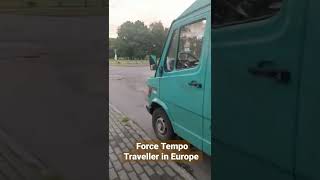 Force tempo traveller in Europe sold by Mercedes #force #traveller #europe #tempo #gurkha4x4x4