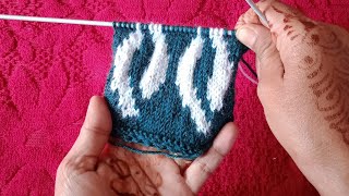 beautiful and simple design for knitting ll cabel design for baby sweater ll knitting step by step..