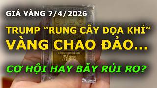 TRUMP rung cây dọa khỉ VÀNG BẠC CHAO ĐẢO chém gió xu hướng cùng kênh dinhcuhanoi