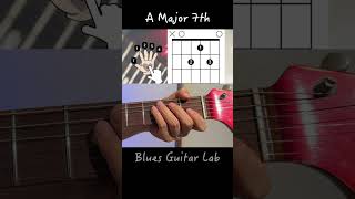 How to play A Major 7 Open Chord | Join BGL’s Beginner Course! #guitar #chords #beginners