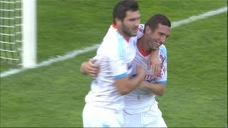 But Morgan AMALFITANO (33') - Olympique de Marseille - Evian TG FC (1-0) / 2012-13