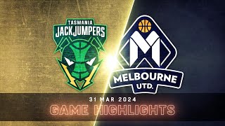 NBL Mini: Melbourne United vs. Tasmania JackJumpers - Game 5 NBL Finals | Extended Highlights