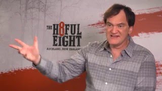 Quentin Tarantino Raw Interview - The Hateful Eight