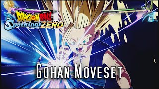 Dragon Ball Sparking ZERO Gohan Moveset