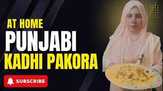 Punjabi kadhi pakora recipe