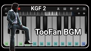 Kgf 2 Toofan Bgm On Piano