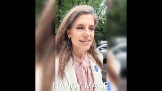 Nancy Mace Casts Her Ballot