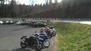 Aprilia RS 125 Crash Applauskurve Großer Feldberg