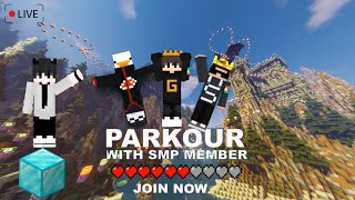 Parkour race with Hitman Smp Member 😍 | Gautamgamerz |