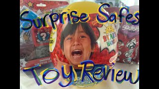 Ryan's World Surprise Smashing Safe and Squishy Toy Review!!!