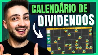 CALENDÁRIO DE DIVIDENDOS | RECEBA RENDA PASSIVA TODOS OS MESES INVESTINDO EM AÇÕES