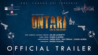 Ontari Telugu Trailer 2019 || Sai Teja G || Mukesh K || Naresh P || Om Sri Lavishetty ||