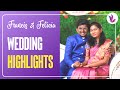 Francis & Felicia Wedding Highlights || PAGC Thayilpatti