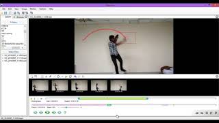 Sports Motion Analysis using Kinovea