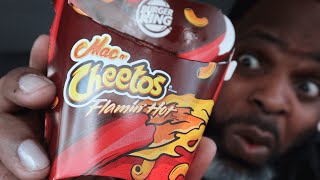 Burger King Flamin' Hot Mac N Cheetos