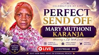 Celebration of Life for Mary Muthoni Karanja | Funeral Service : Friday 23rd May 2026