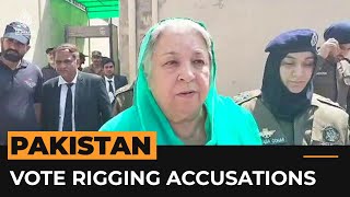 Jailed candidate says she defeated Nawaz Sharif | Al Jazeera Newsfeed