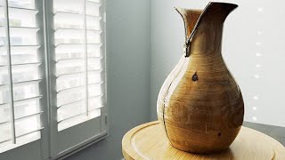 Zippered Cypress Vase