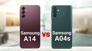 Samsung A14 vs Samsung A04s