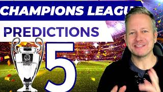 Champions League Predictions 5 (Part 1/2) ⚽️ Betting Tips on Football today