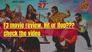 F3 movie review #venkatesh #varuntej #Anilravipudi @news3people