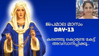 DAY-13.. കരഞ്ഞു കൊണ്ടേ കേട്ട് അവസാനിപ്പിക്കൂ..// Pushpam Ann Maria