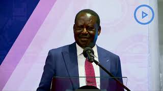 Raila Odinga's speech at the AfroChampions Boma