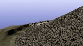 Nemrud GPS and Laserscan reconstruction West Terrace