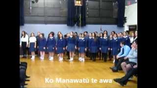 Whaia Te Iti Kahurangi - Freyberg School Waiata - with lyrics